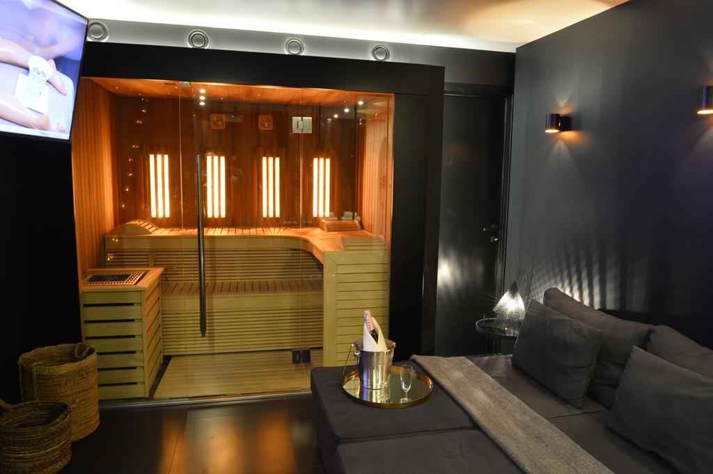 Chambre Avec Jacuzzi Sauna Privatif Bruselas Exterior foto